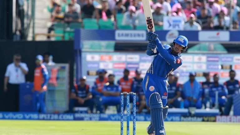 Why Quinton de Kock is Missing MI vs SRH IPL 2026 Match | Injury Update