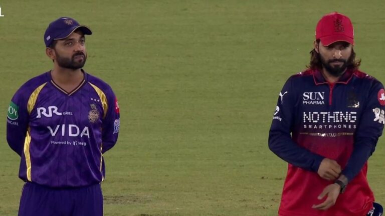 RCB vs KKR: Rajat Patidar Wins Toss, Opts to Bowl in Rain-Delayed IPL 2026 Clash