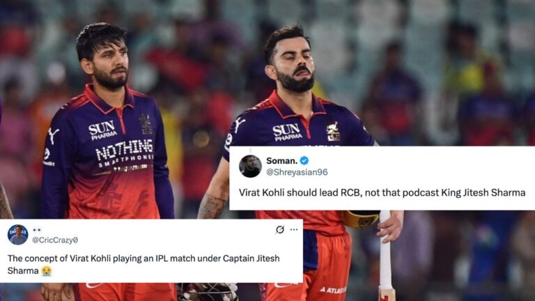 RCB Captaincy Change Sparks Controversy: Jitesh Sharma Replaces Rajat Patidar, Fans React