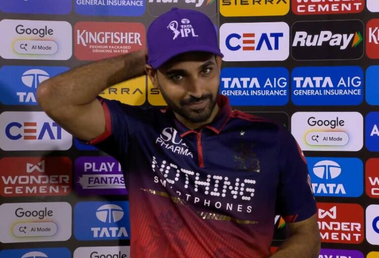 Bhuvneshwar Kumar Equals Rare IPL Record in Masterclass Against MI