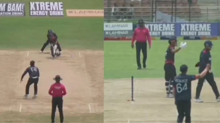 Rohit Paudel Controversy: Umpire’s Blunder Fuels Nepal’s Fight in ICC CWC League 2